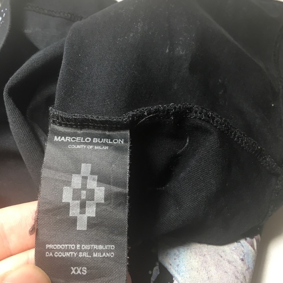 Marcelo Burlon double sided screen print t-shirt - Picture 5 of 6